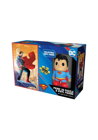 Prime 3d Superman Figür Ve 300 Parça Puzzle 35807