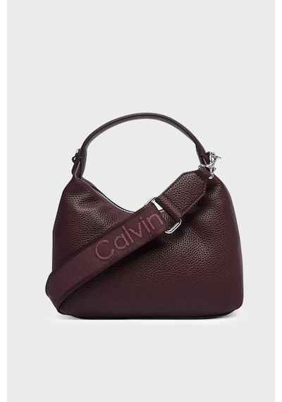 Calvin Klein Logolu Çıkarılabilir Askılı Çanta Lv04f3892gbap Kadın Çanta Lv04f3892g Bap Bordo