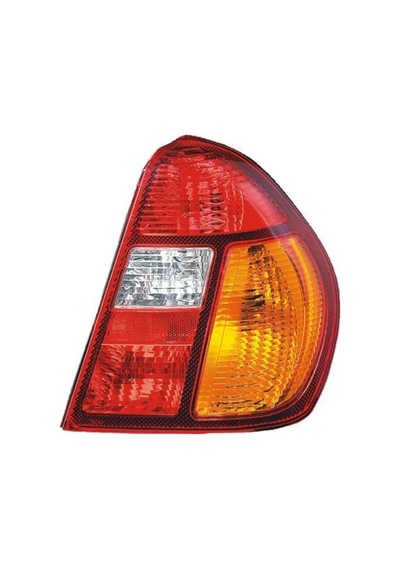 Cerkez Stop Lambası Sağ Clıo Iı-symbol 00-04 Sarı Sinyalli Duylu Cvr-114 7700433052 7700433744