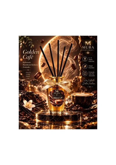 Golden Café 100 Ml Çubuklu Oda Kokusu Premium Kahve Latte Çikolata Karamel Kokulu Bambu Çubuklu Reed Diffuser 6-8 Hafta Kalıcı Lüks Ev Kokusu - 922848917 Kahve Golden Café 100 Ml Çubuklu Oda Kokusu Premium Kahve Latte Çikolata Karamel Kokulu Bambu Çubuklu Reed Diffuser 6-8 Hafta Kalıcı Lüks Ev Kokusu - 922848917 Kahve