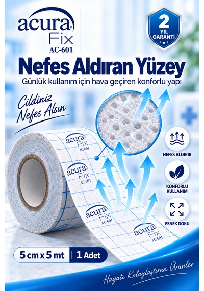 Ac-606 15cm X 10m Medikal Esnek Flaster