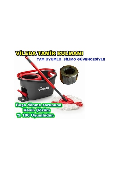 Vileda Tamir Rulmanı Turbo-Cambaz Marka Pedallı Temizlik Kovası N11.42110