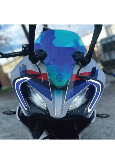 Cf Moto 250sr Mavi Far Sticker