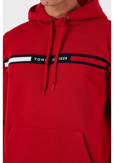 Tommy Hilfiger Erkek Sweat Mw0mw37361 Xld Kırmızı Kırmızı