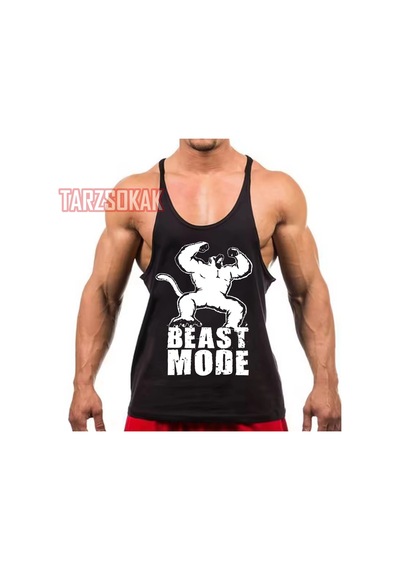 Tarzsokak Gym Tank Top Fitness Sporcu Atleti Gym51 Siyah