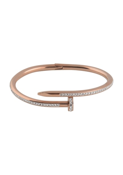 Ottoman Taş Işlemeli Rose Renk Kadın Çivi Model Bileklik Cbltasıs Rose Gold