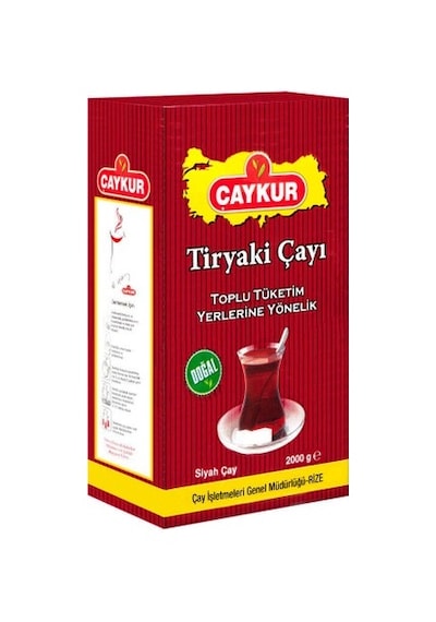 Çaykur Tiryaki EDT Siyah Dökme Çay 6 x 2 KG