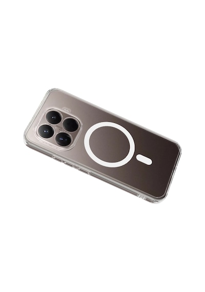 Newface Xiaomi Mi 15t Pro Combo Sert Şeffaf Magsafe Kapak - Şeffaf