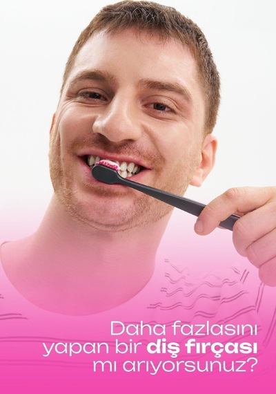 Probiwhite Himalaya Tuzlu Doğal Vegan Diş Fırçası El Yapımı Stant Hediye