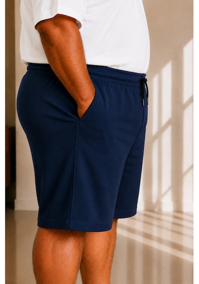 Sngl Tekstil Erkek Büyük Beden Kapri 3xl 4xl 5xl 6xl 7xl 8xl 9xl Lacivert