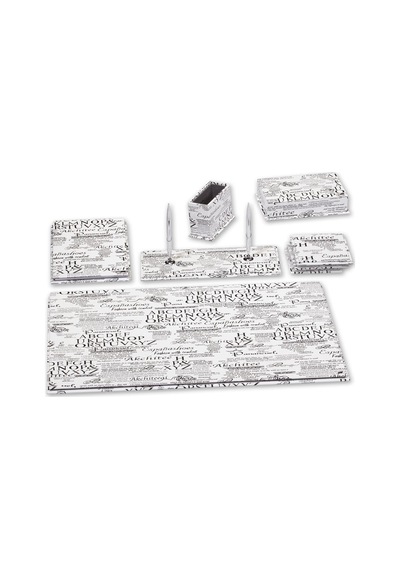 Tabac 7750-331 Multicolor Suni Deri Sümen Takımı Kaligrafi