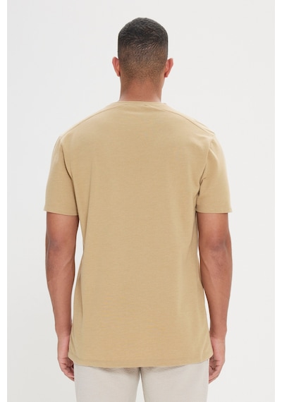 AC&Co / Altınyıldız Classics Erkek Vızon Slim Fit Dar Kesim Pamuklu Bisiklet Yaka Tişört Vizon AC&Co / Altınyıldız Classics Erkek Vızon Slim Fit Dar Kesim Pamuklu Bisiklet Yaka Tişört Vizon