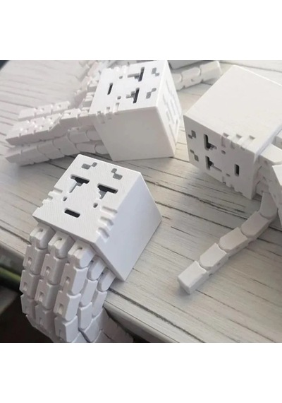 Minecraft Ghast Tentacles Articulated Eklemli