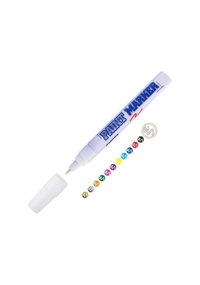 Paınt Marker Markalama Kalemi Beyaz 12'li