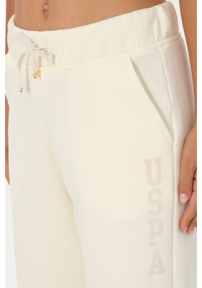 U.S. Polo Assn. Kadın Krem Jogger Eşofman Altı 50307736-VR256