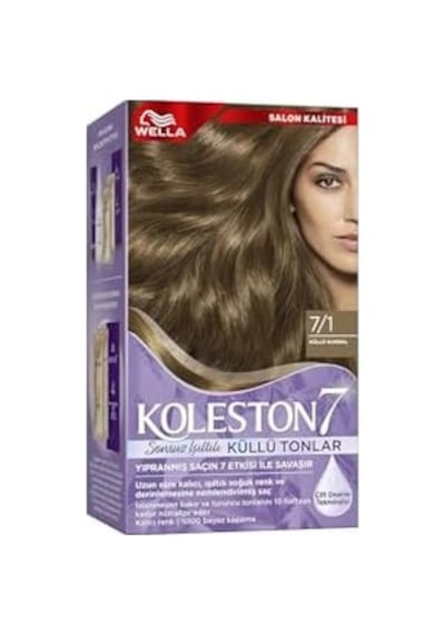Supreme Kit Saç Boyası 7/1 Küllü Kumral