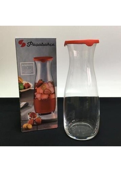 Paşabahçe Kırmızı Kapaklı Amphora Sürahi