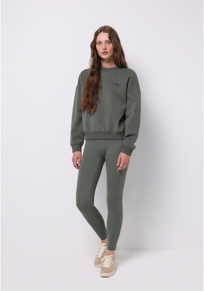 Colin's Colins Regular Fit Yuvarlak Yaka Nakışlı Kadın Yeşil Sweatshirt Cl1076363 Q1.v2 Sag Sage Colin's Colins Regular Fit Yuvarlak Yaka Nakışlı Kadın Yeşil Sweatshirt Cl1076363 Q1.v2 Sag Sage