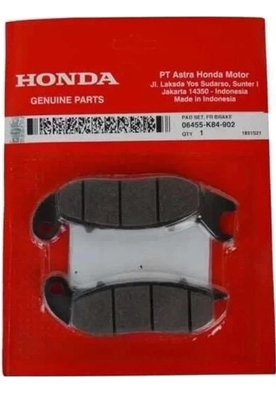 Ön Disk Balata 06455-k84-902 - Honda Pcx 125 2021-2024