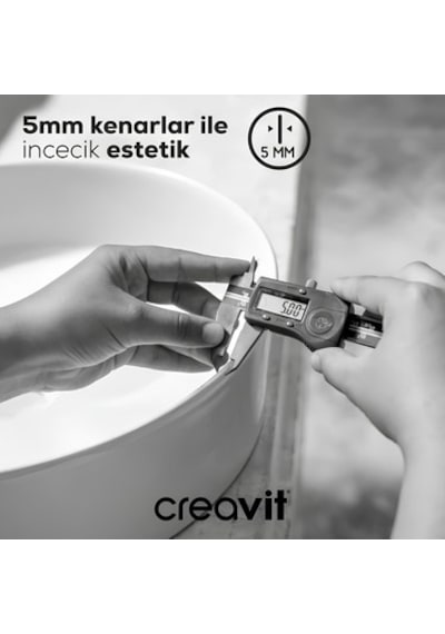 Deliksiz Dikdörtgen Lavabo 60 Cm Modern Tasarım İle Şık 508 Yeşil