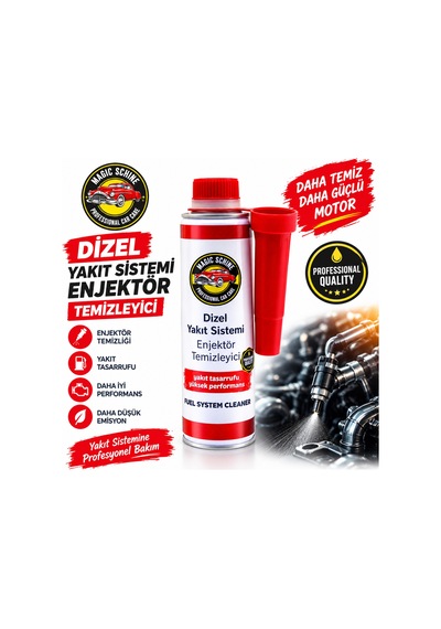 300 Ml Yeni Nesil Dizel Yakıt Sistemi Enjektör Temizleyici