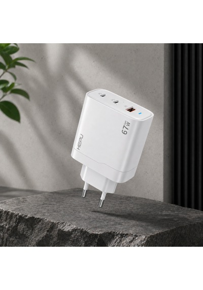 Hepu Hp-c32 67w Usb-c Gan Güç Adaptörü Type-c Kablo Dahildir