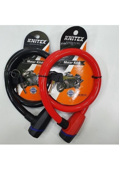 Knitex Büyük Motor Ve Bisiklet Kilidi Kalın 24x130 Cm KTX-1027