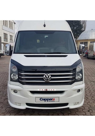 Cappafe Vw Crafter Ön Kaput Koruyucu Rüzgarlık 4Mm Abs 2012-201