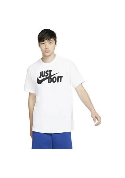 Nike Ar5006-100 M Nsw Tee Just Do It Swoosh Erkek Spor Tişört Beyaz