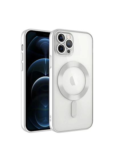 Apple Uyumlu iPhone 13 Pro Max Kılıf Kamera Korumalı Magsafe Wireless Ş