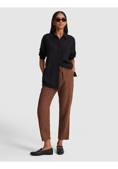 Pierre Cardin Kadın Kahverengi Pantolon Kanvas-chino 50321220-vr029