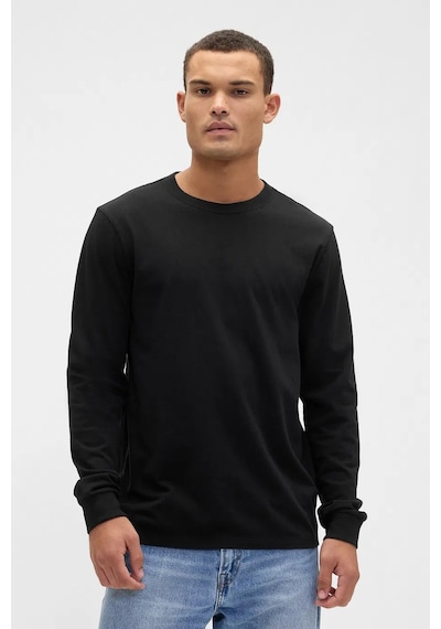 Gap V-ls Everyday Erkek Tişört Siyah