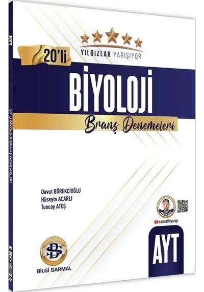 Ayt Biyoloji Yıldızlar Yarışıyor 20 Li Branş Denemesi Bilgi Sarmal