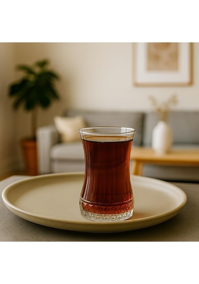 6 Lı Kristal Desenli Cam Çay Bardağı Seti 160 Ml İnce Belli Modern Tasarım Isıya Dayanıklı Cam Bardak Şık Ve Zarif Sunum İçin Çay Ve Kahve Bardağı çok renkli