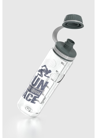 Renga Ege Yazı Desenli 750 Ml Tritan Matara 912067 Füme Füme