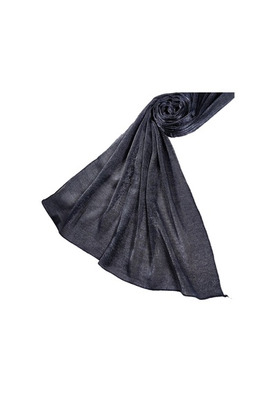 Mim Eşarp Mio Prenses Parıltılı Cam Kırığı Şal 65x190 Cm - Saks