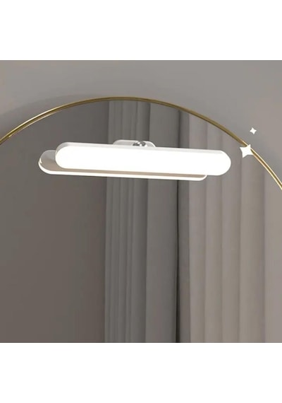 Ollevra Makyaj Aynası Işığı Dokunmatik Usb İle Şarj Olabilen 27 Cm Led Aydınlatma Beyaz