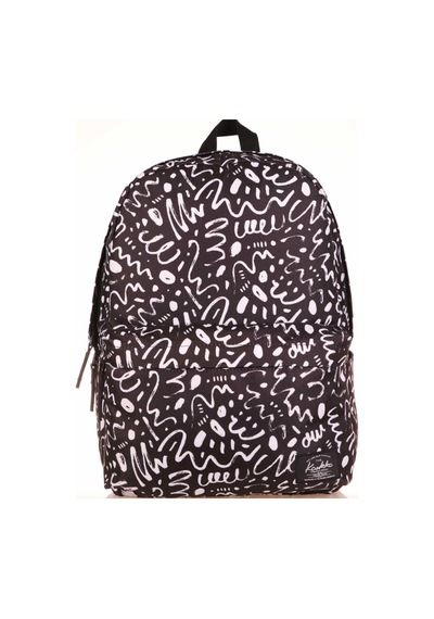 Kaukko Sırt Çantası Nature Doodle K1698 Çok Renkli