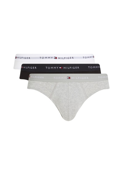 Tommy Hilfiger 3p Brıef Wb Erkek Kırmızı Boxer - Um0um03471 Kırmızı