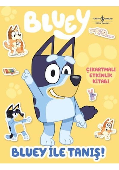 Bluey İle Tanış - Çıkartmalı Etkinlik Kitabı - Aıaı-892104