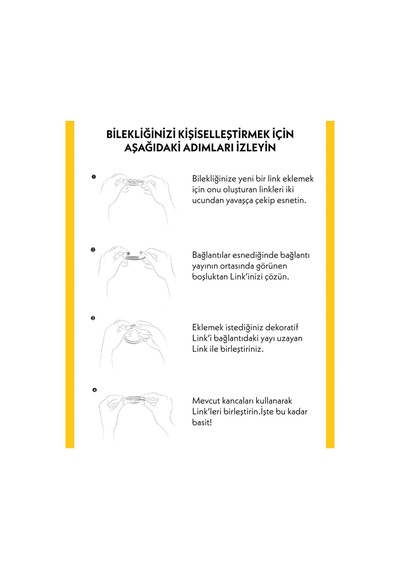İtalyan Charm Unisex Paslanmaz Gümüş Gri Bileklik Gümüş Gri