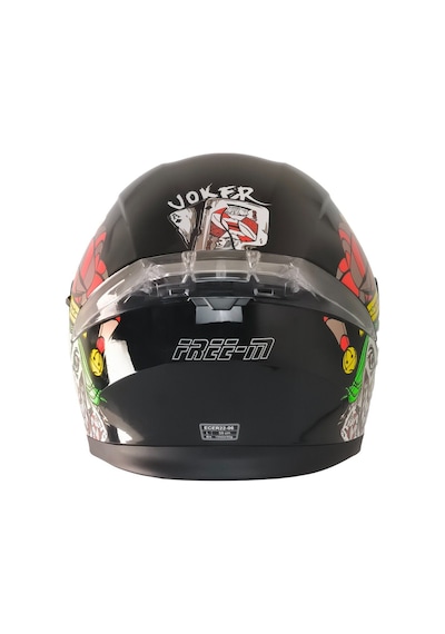 Motoanl Motosiklet Güneş Vizörlü Joker Kurye Çene Açılır Kask