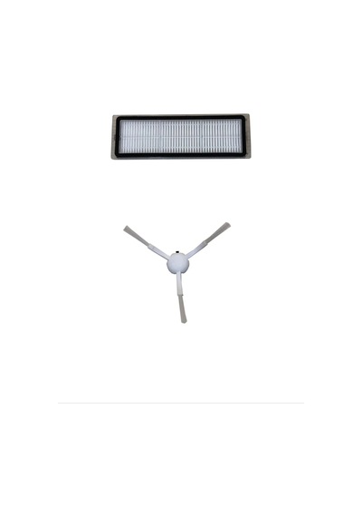 2 Adet Filtre Fırça - Mijia 1c Vacuum Mop Uyumlu