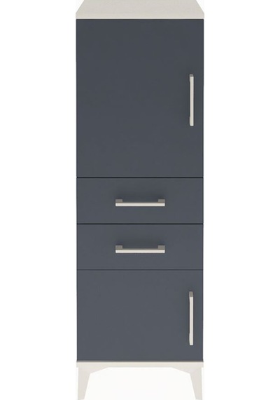Arges Dolap 2 Raflı 2 Çekmeceli 2 Kapaklı 44x30x134 Aytaşı-an... Aytaşı