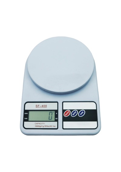 Promosyonca Dijital Mutfak Terazisi, 10kg Kapasite, Lcd Ekran, 130x185x35mm, Beyaz Diğer