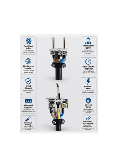 Evde Araç Şarjı Uyumlu 30 Metre 3x2.5 Mm Ttr Tam Bakır Hes Veya Öznur Kablolu Halojen Free Fişli Uzatma Seyyar Tüm Araçlar İçin Uyumlu - 878069115 Evde Araç Şarjı Uyumlu 30 Metre 3x2.5 Mm Ttr Tam Bakır Hes Veya Öznur Kablolu Halojen Free Fişli Uzatma Seyyar Tüm Araçlar İçin Uyumlu - 878069115