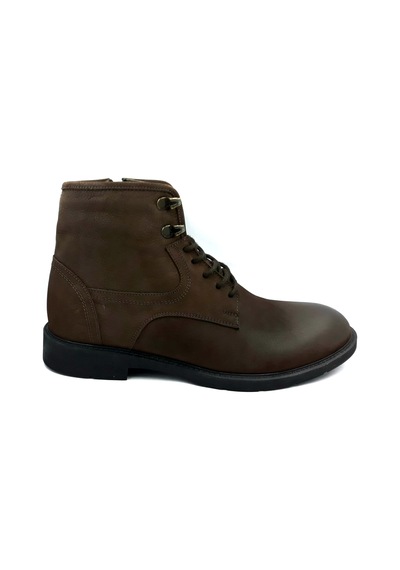 Pierre Cardin 382106 Kahve Kışlık Bağcıklı Fermuarlı Erkek Bot Kahverengi
