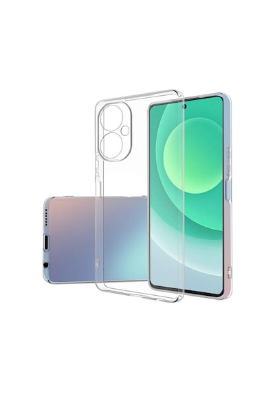 Forzacase Tecno Spark 9 Pro Uyumlu Soft Slim Serisi Şeffaf Silikon Kılıf - Fc194 Şeffaf
