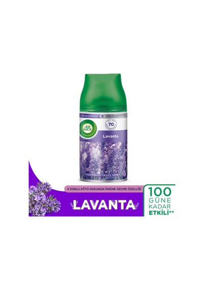 Freshmatic Makine Yedek Lavanta + Bahar Çiçekleri + Temizlik Esintisi Karışık