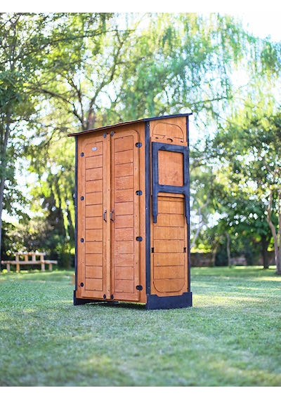 Mandu Ahşap Slim Maxi Depolama Dolabı Ahşap